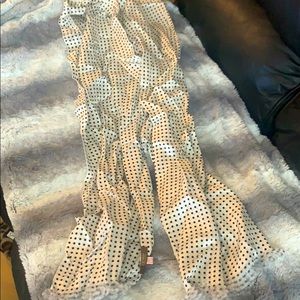 Custom Tailored Polka Dot Silk Scarf